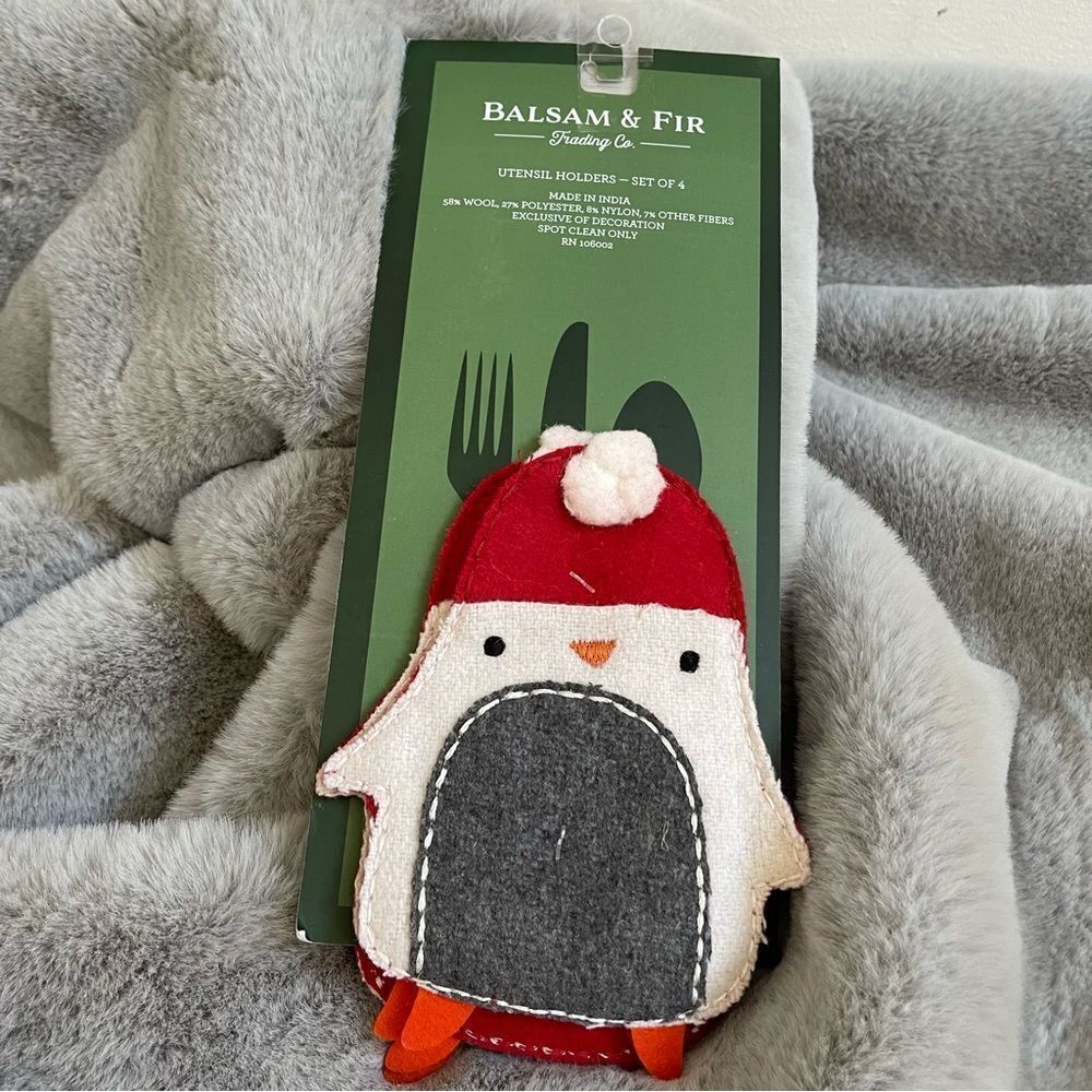 Balsam& Fir Utensil holder Penguin 🐧